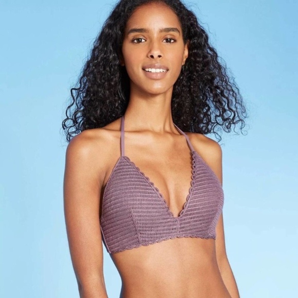 Shade & Shore | Push Up Halter Bikini Top